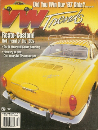 VW TRENDS 1996 OCT - CARAVELLE TDI, CARGO VAN HISTORY, COLOR SANDING